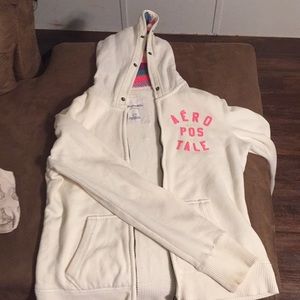 Off white hooded jacket
